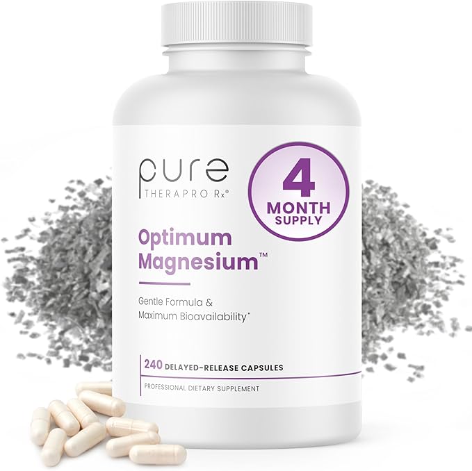 Pure TheraPro Rx Optimum Magnesium supplement bottle