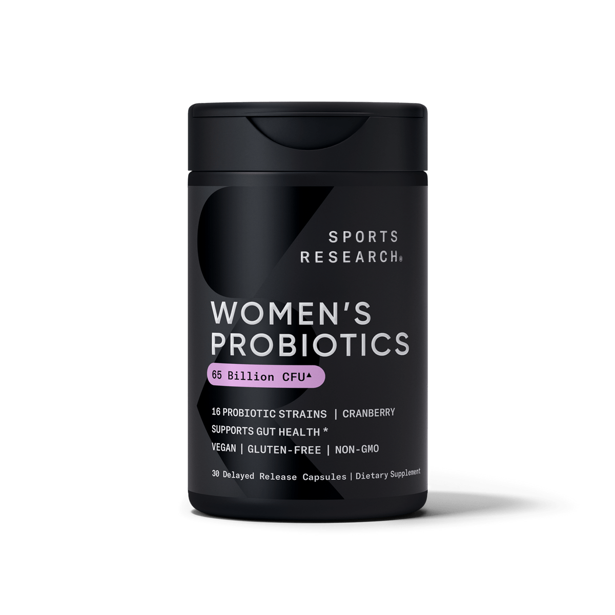 Sports Research Women’s Probiotics 65B probiotic for women over 50 bottle