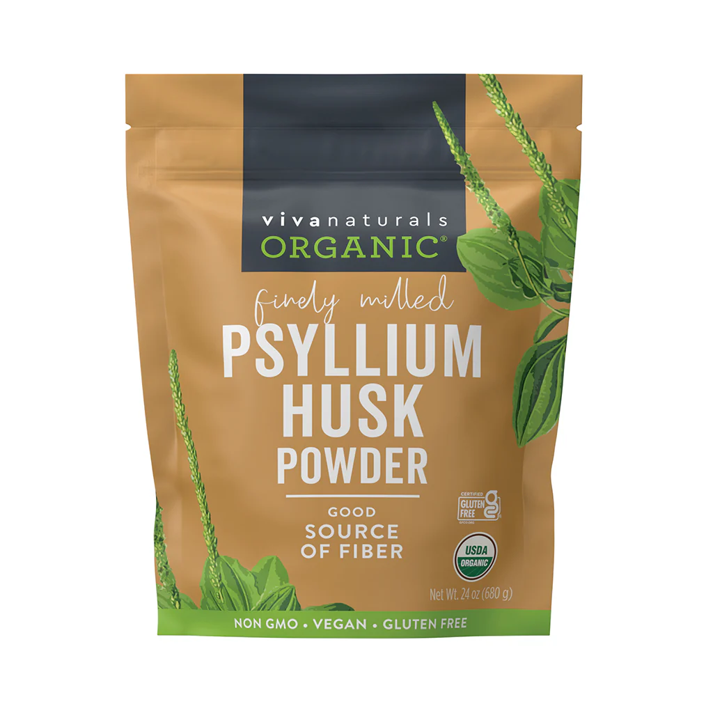 Viva Naturals Organic Psyllium Husk Powder