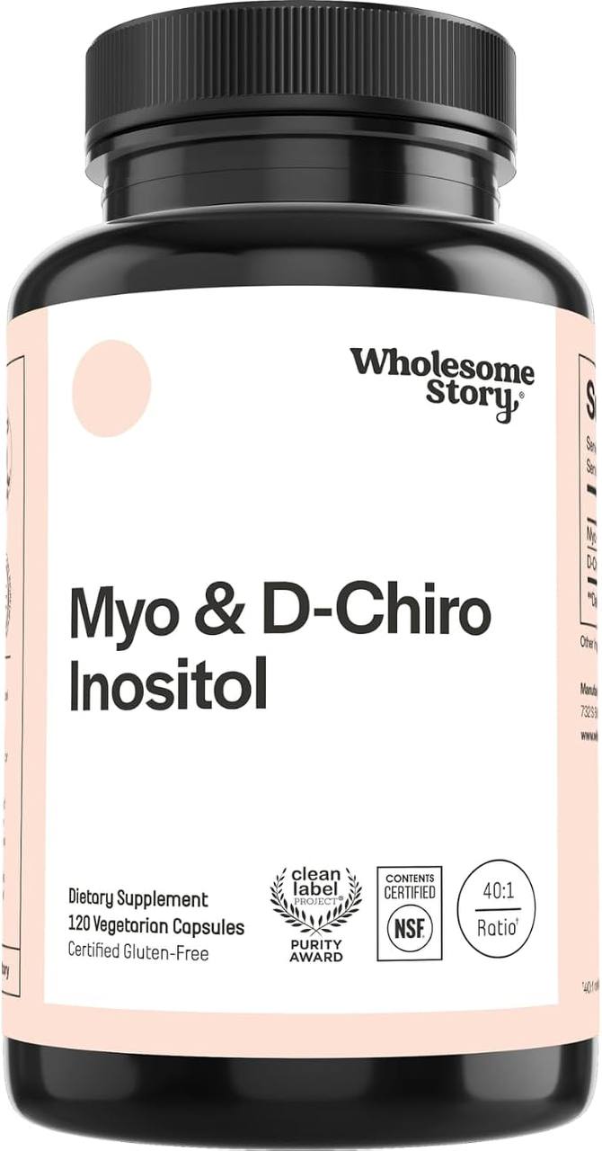 Wholesome Story Myo and D-Chiro Inositol Capsules